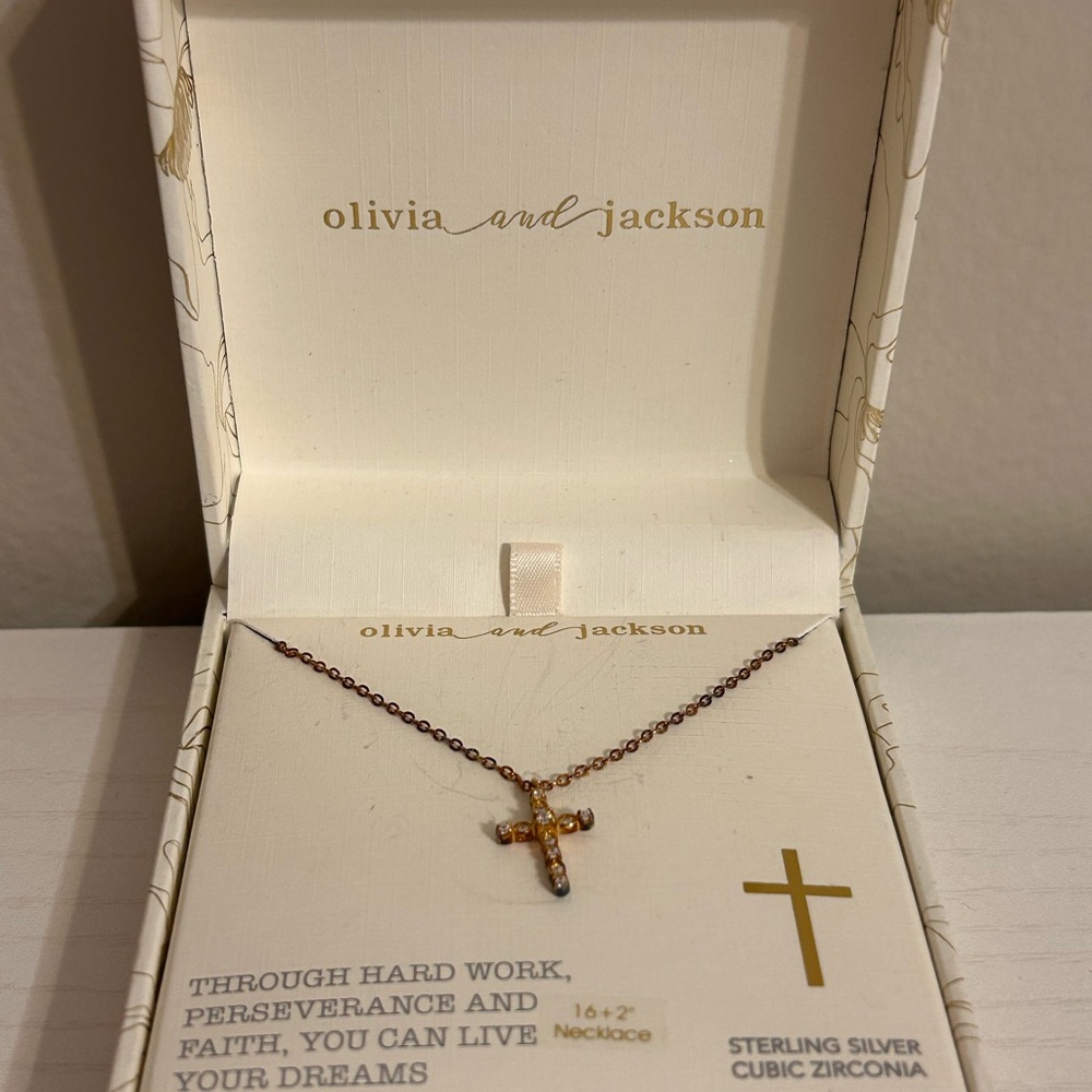 Gold Cross Necklace